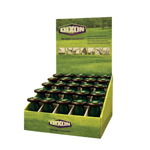 Dixon DXFNB75GHTGD 3/4 in. Plastic Constant Flow Nozzle - Green (Case of 25)