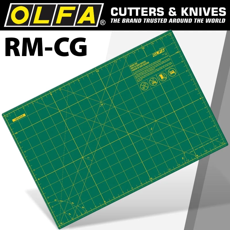 OLFA GREEN CUTTINGMAT 12’X18′ 305 x 458mm