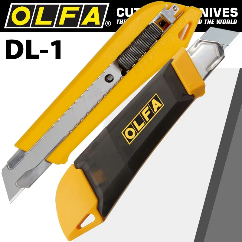 OLFA KNIFE INCOPORATING SNAP OFF BLADE DISPENSER SNAP OFF TYPE 18mm