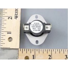 York S1-025-26392-001 SPST Limit Switch 150°F Open 110° Close