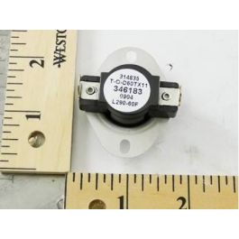 York S1-025-41313-000 SPST Rollout Switch 290°F Open 210°F Close