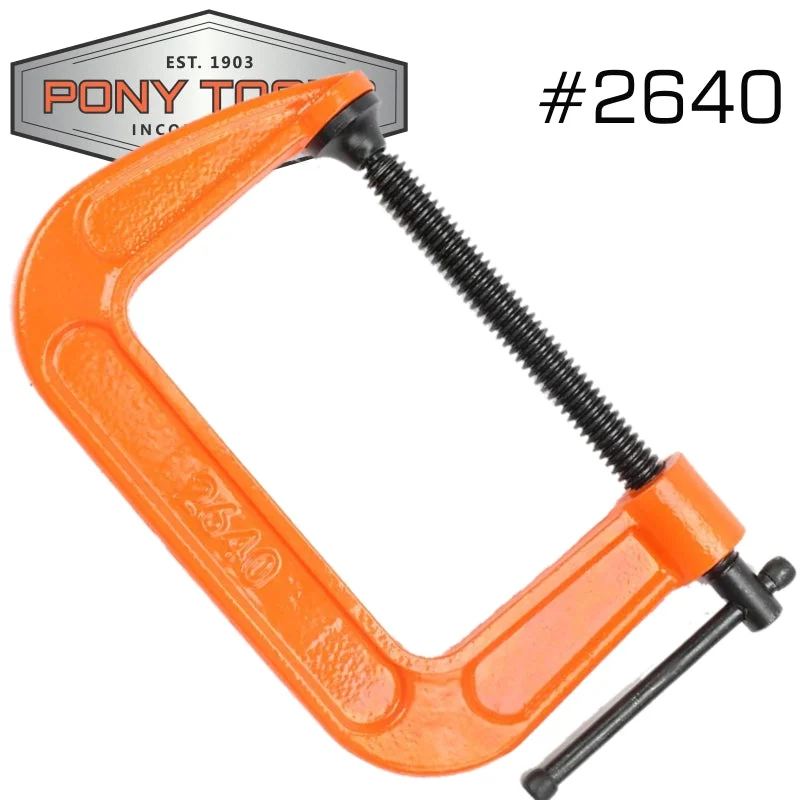 PONY 100MM 4′ C-CLAMP