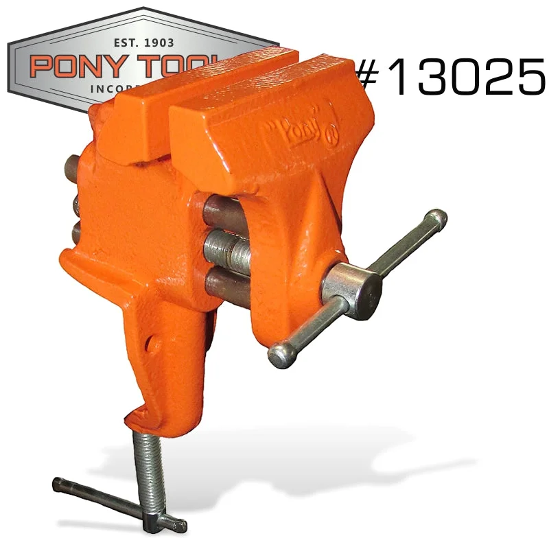PONY2 1/2′ LIGHT-DUTY CLAMP-ON VISE