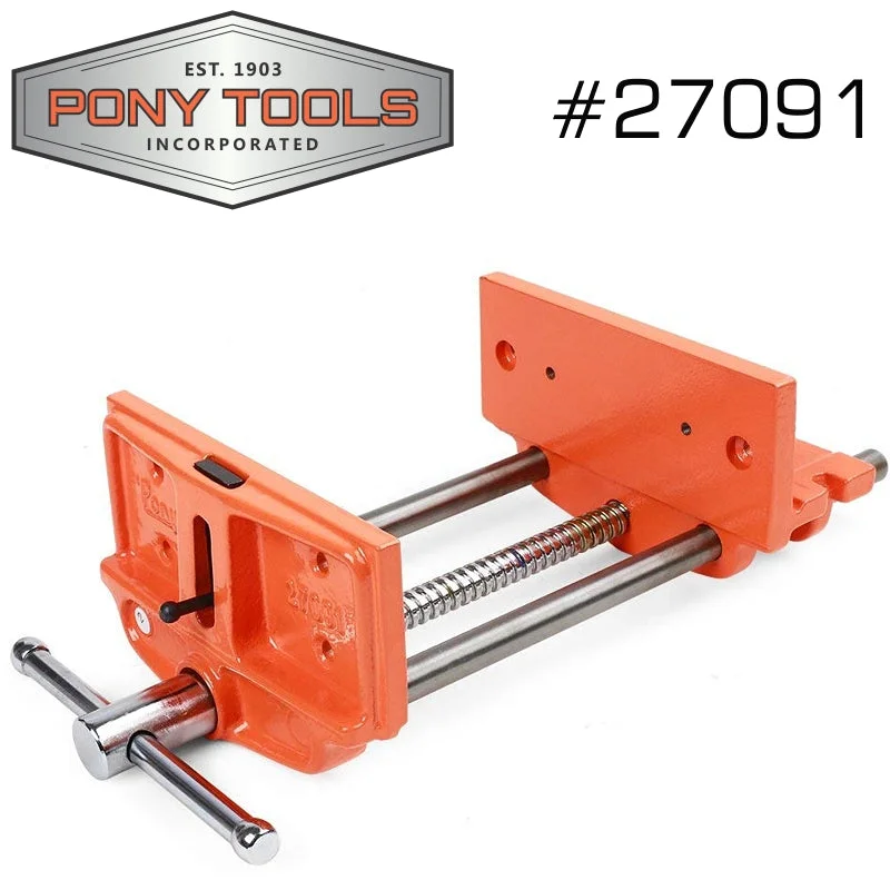 PONY 4′ X 7′ WOODWORKER'S VISE