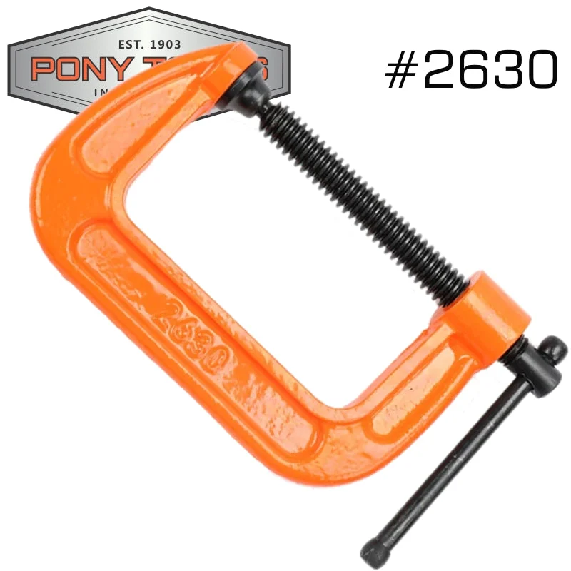 PONY 75MM 3′ C-CLAMP