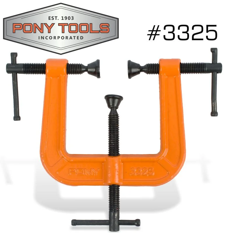 PONY THREE WAY EDGE CLAMP 2 1/2′ 64MM