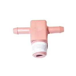 Johnson Controls R-3710-3105 Red Restrictor Tee 1/4" BSPP x 1/8" BSPP Male M.005
