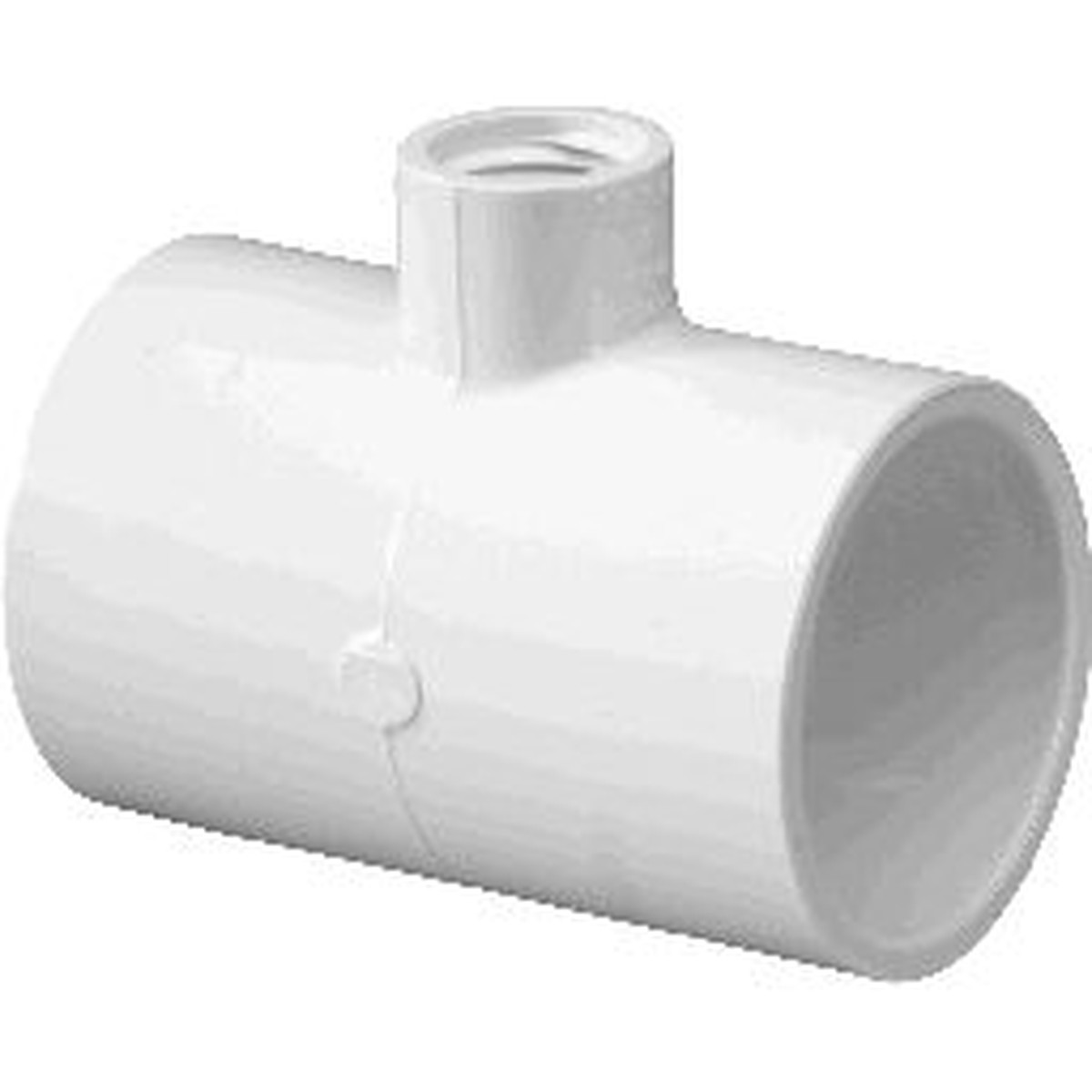 Reducing Tee - 2 x 2 x 1-1/2 Inch Slip x Slip x FIPT - Schedule 40