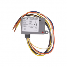 Functional Devices RIB12P DPDT Power Relay 12 VAC/DC 20A