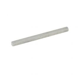 York S1-001-07110-702 Steel 1/4" Square X 4" Long Key
