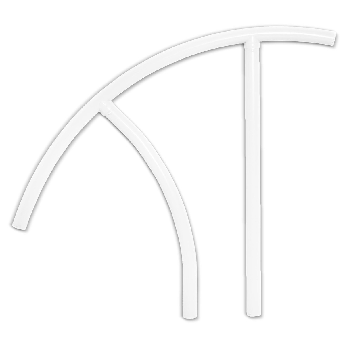 Saftron Triton 30"x35.75" High Impact Marine Grade Aluminum Pool Handrail, White