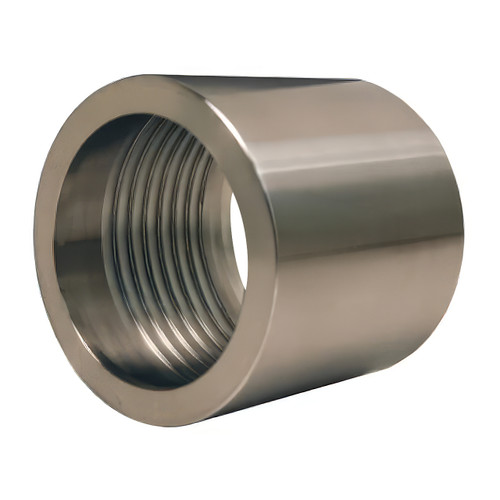 Dixon F48G3625 3 in. Sanitary Style Crimp Ferrule - 304 Stainless Steel