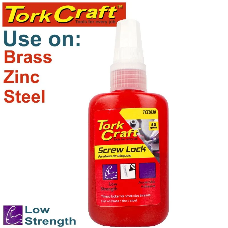 SCREW LOCK LOW STRENGTH FOR SMALL SIZED THREADS – PURPLE – 50G