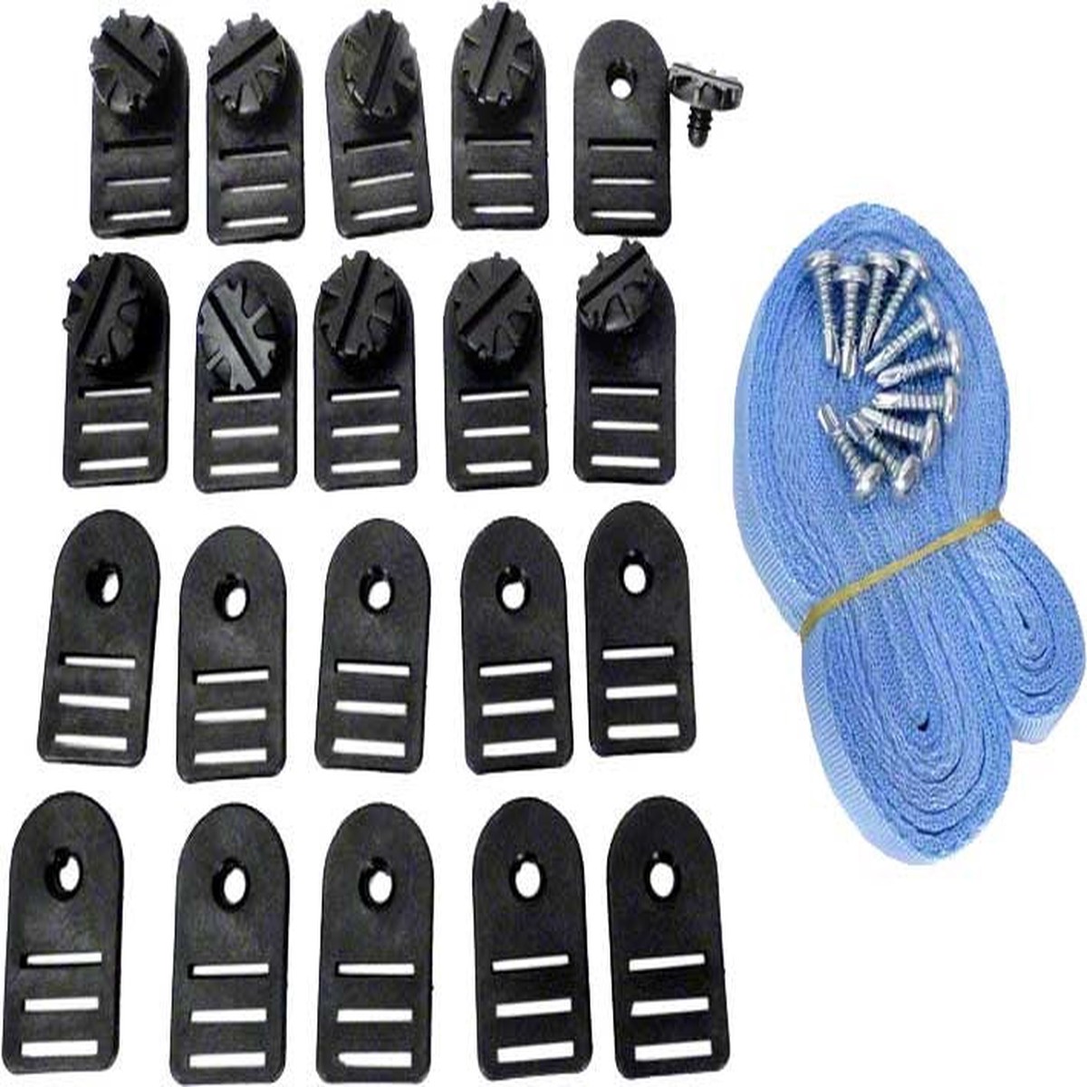 Solar Blanket and Tube Fastening Kit - 10 Sets