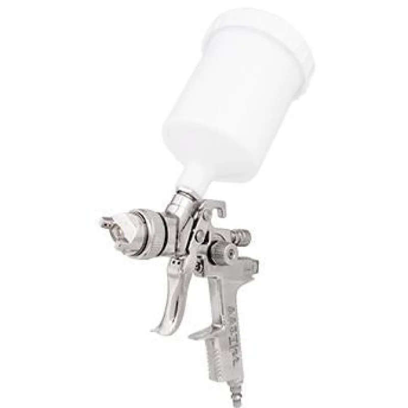 SPRAY GUN HVLP GRAVITY 1.4MM S/S NOZZLE & NEEDLE WITH PLASTIC CUP