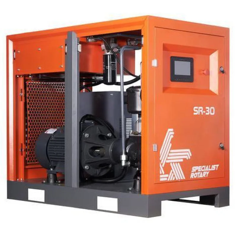 SR-60VSD Detroit Screw Compressor 60Hp 247Cfm 45Kw Variable Speed Drive