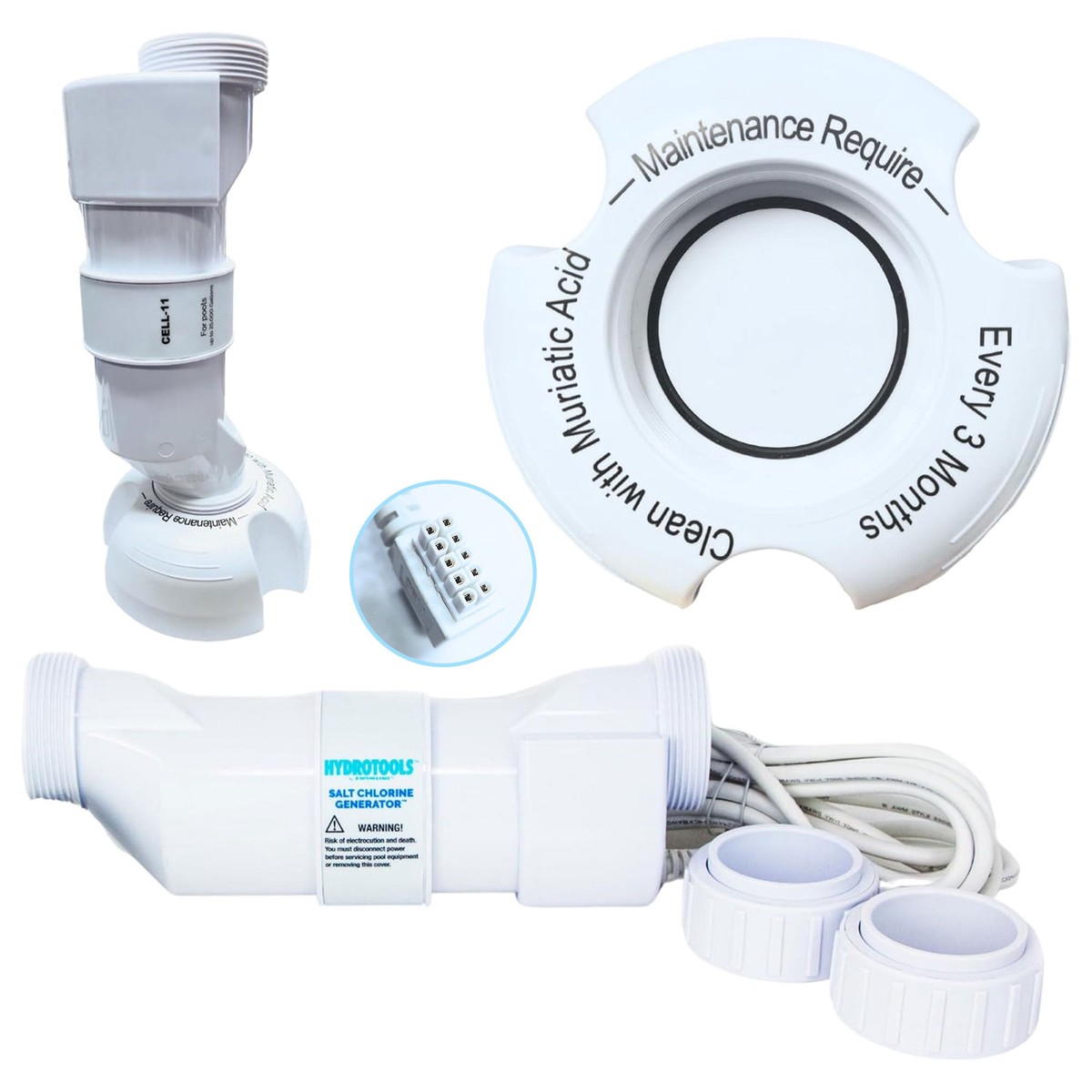 Swimline 87615 Salt Replacement Cell for Water Chlorine System, 15K Gallon Pools
