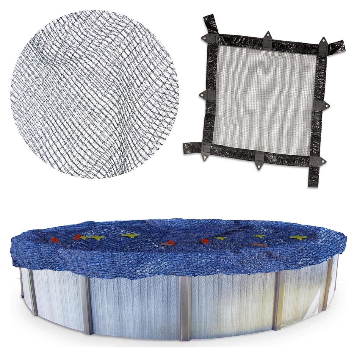 Swimline Hydrotools Leaf Net Winter Pool Cover for 33 Ft Above Ground Pools