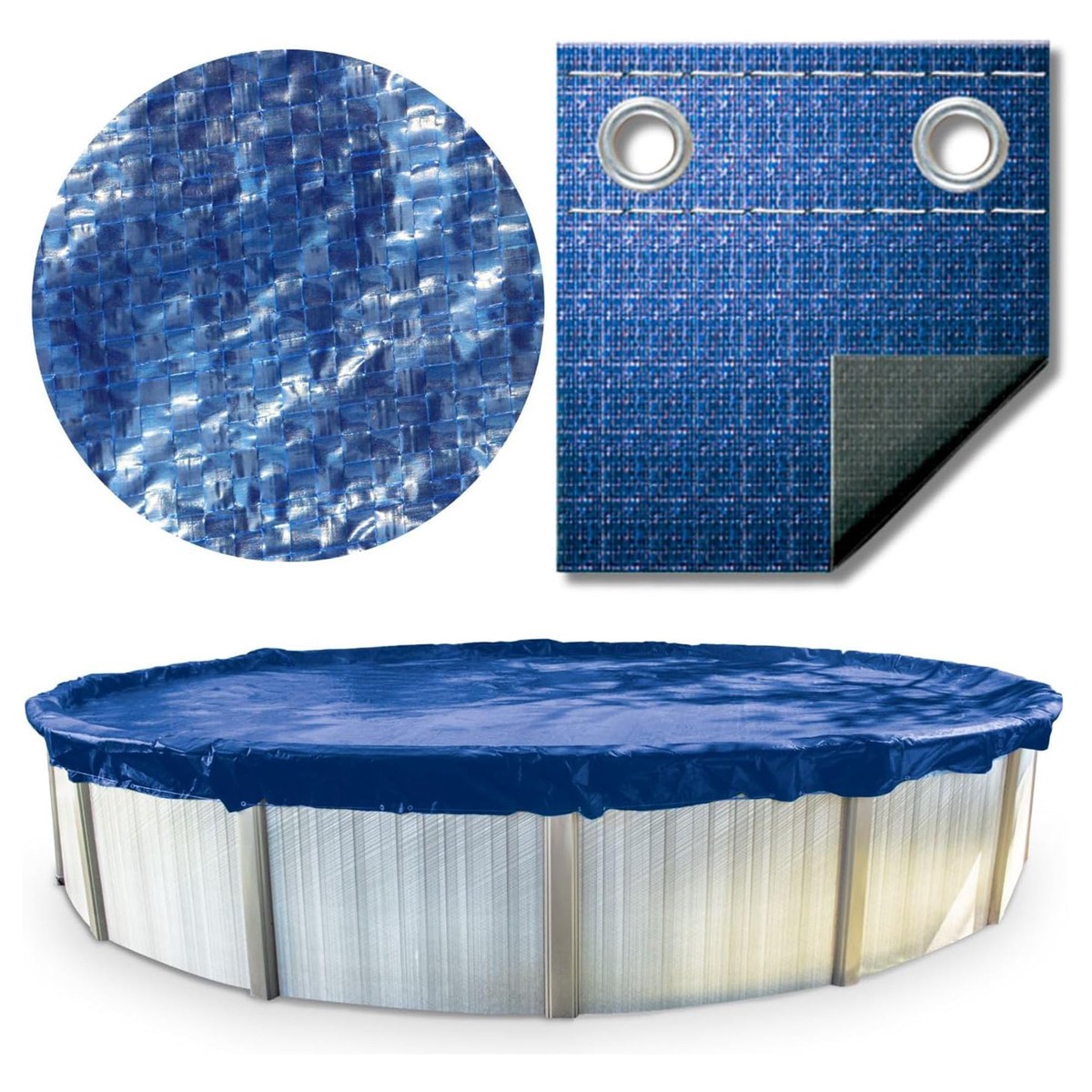 Swimline Hydrotools Super Guard Winter Cover for 10x15/16 Ft Above Ground Pools