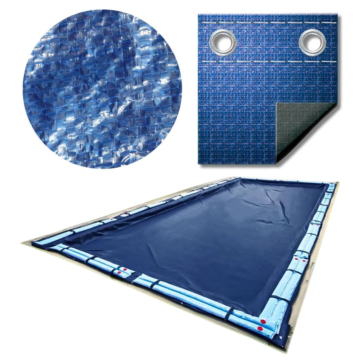 Swimline Hydrotools Super Guard Winter Cover for 25 x 50 Ft Above Ground Pools