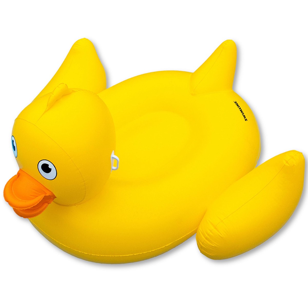 Swimline Inflatable Giant Lucky Rubber Ducky Ride On Swimming Pool or Lake Float