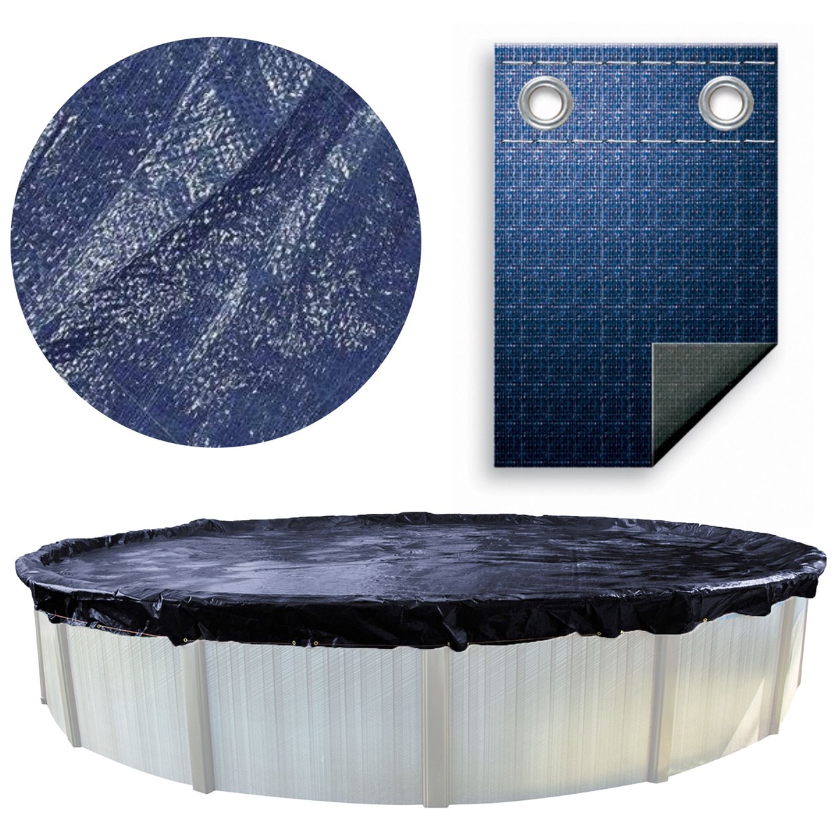 Swimline PCO827 24' Round Above Ground Swimming Winter Cover (Pool Cover Only)