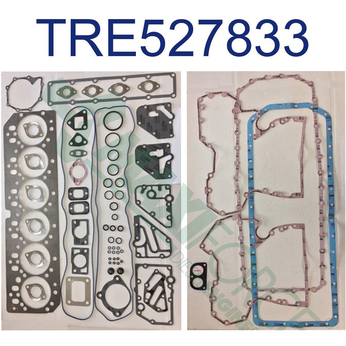 Maxiforce Overhaul Gasket Set, Pt 6068 Tier 2 & 3, 4V for John Deere RE527833