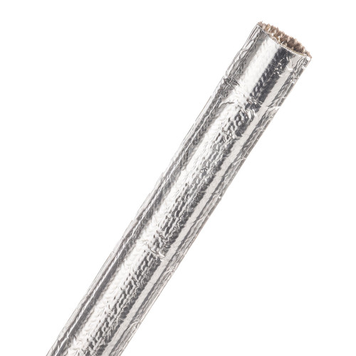 Techflex TTN0.50SV ThermaShield 1/2 in. x 100 ft. Cable Tube Temperature Resistant, Silver