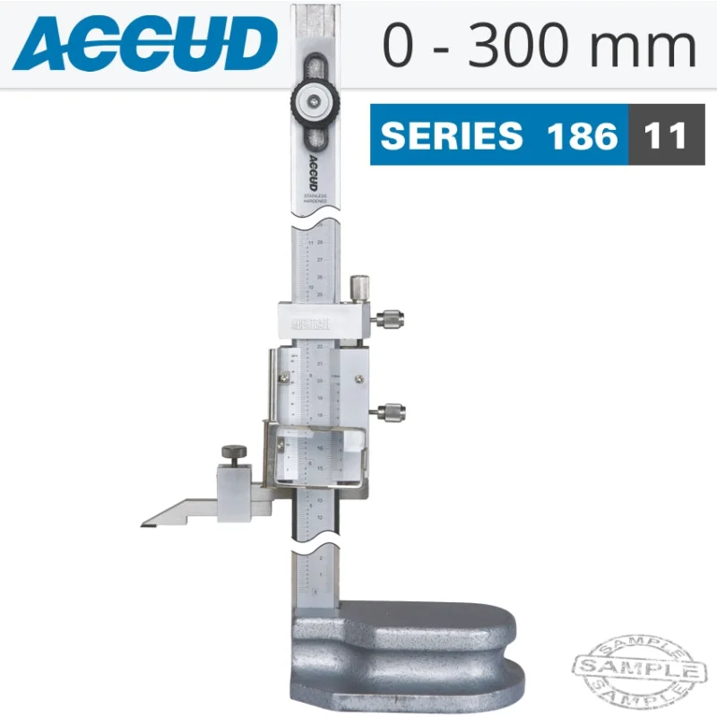 VERNIER HEIGHT GAUGE 0-300MM/0-12′