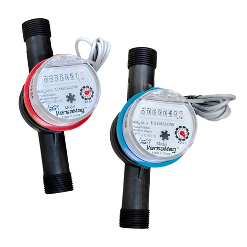 Norgas VERSAMAG-POLY-C1 Cold Water Meter 105° F Max 1:1 Pulse