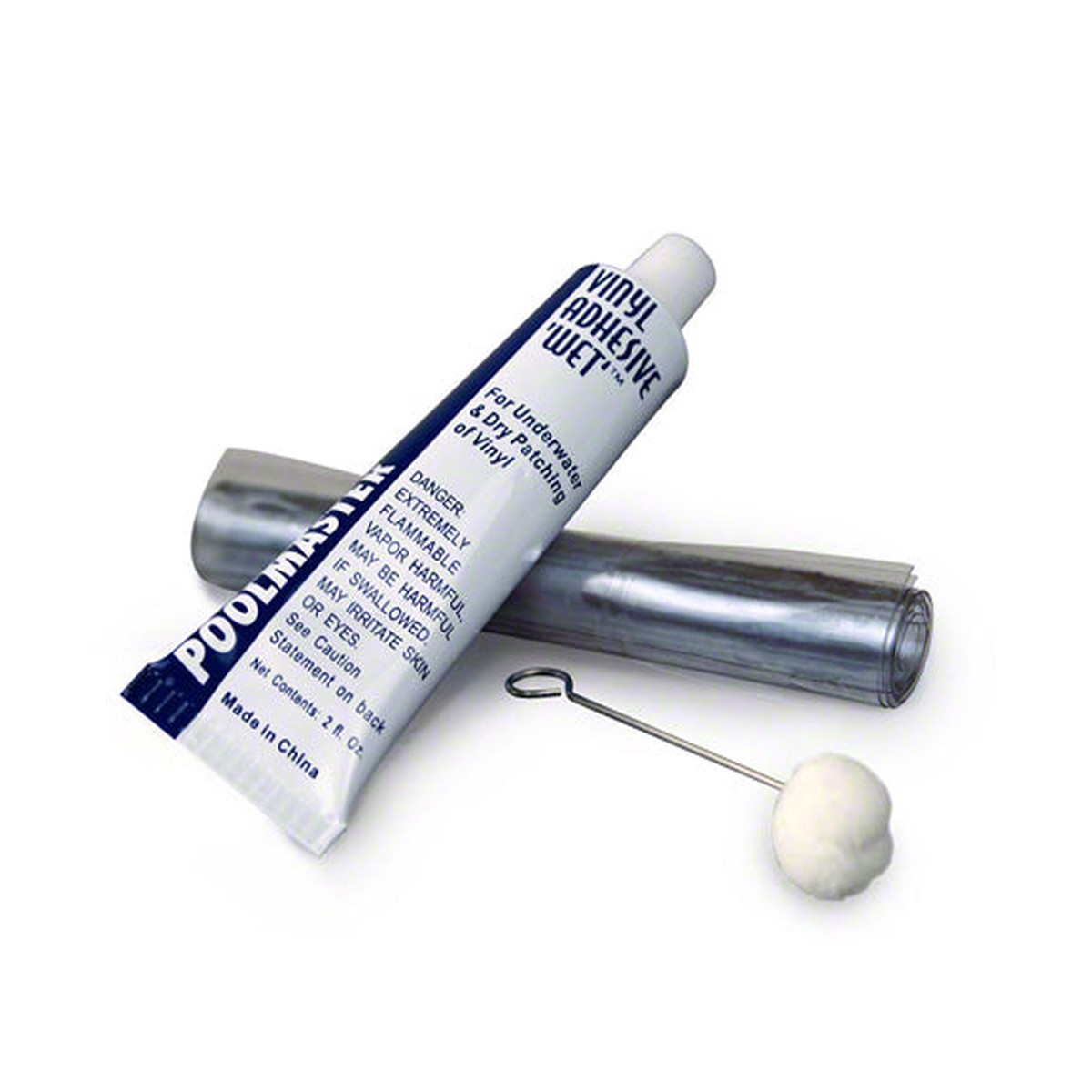 Vinyl Pool Patch Kit Wet/Dry - 2 Oz.
