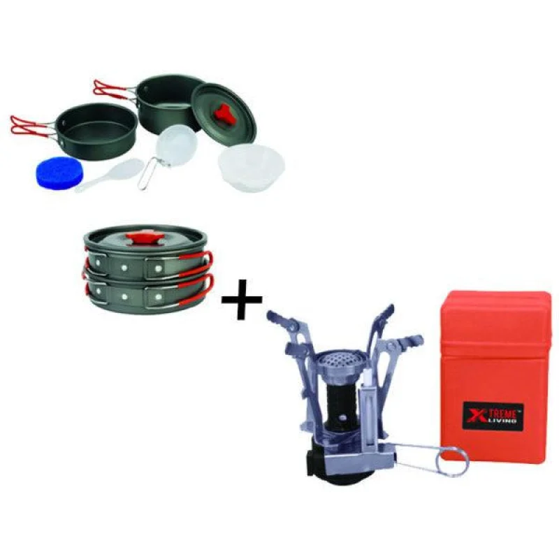 Xtreme Living Blaze Gas Stove & Compactstax9